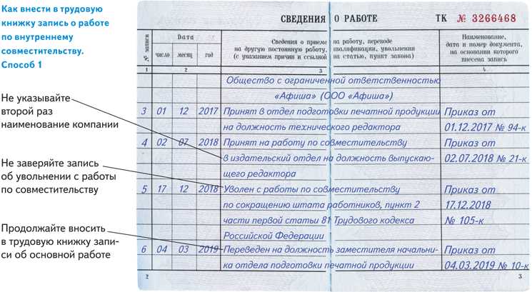 Чем основное место работы отличается от совместительства