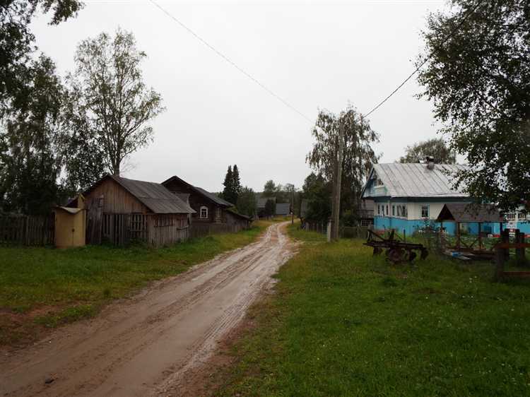 Влияние природных условий на развитие сельских населённых пунктов