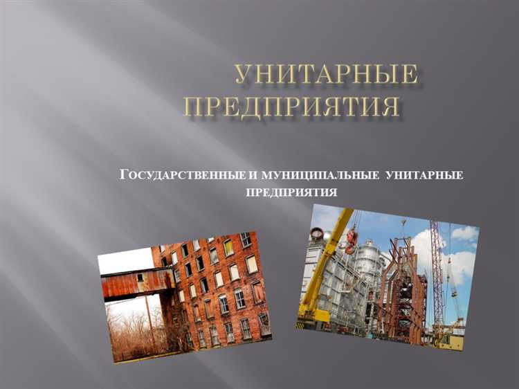 Что такое унитарное предприятие и как оно создаётся