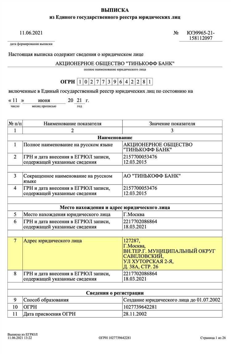 Понятие юридического адреса в контексте законодательства