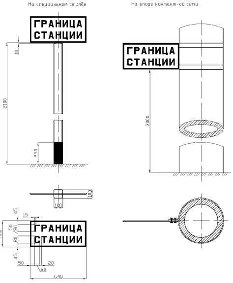 Нормативные документы, регламентирующие границы станции на однопутных участках