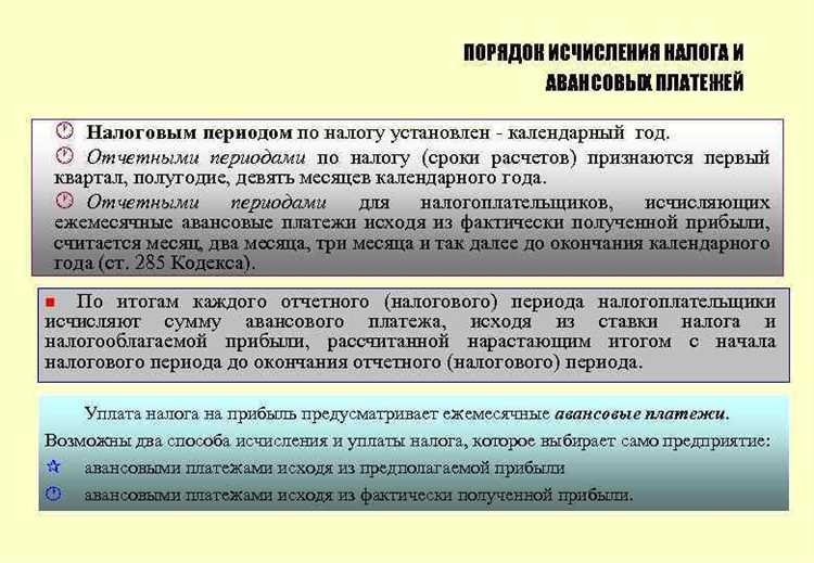 Что является налоговым периодом по налогу на прибыль