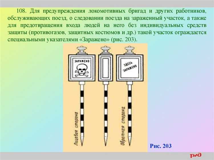 Использование световых и звуковых сигналов на железнодорожных станциях