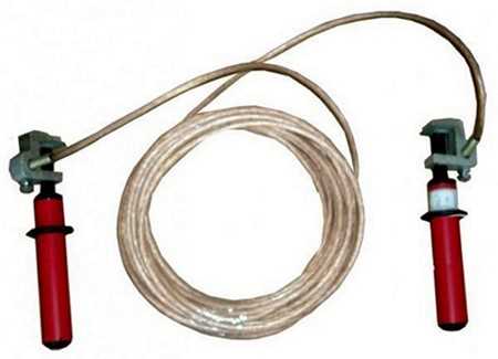 Действия после завершения работ и снятия заземления