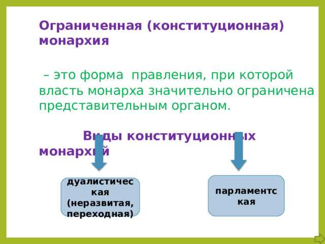 Роль совещательных органов в контроле над монаршей властью