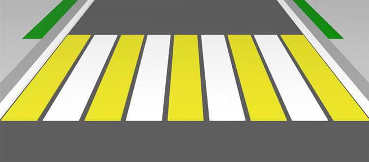 Как различать переход и дорожку при отсутствии разметки