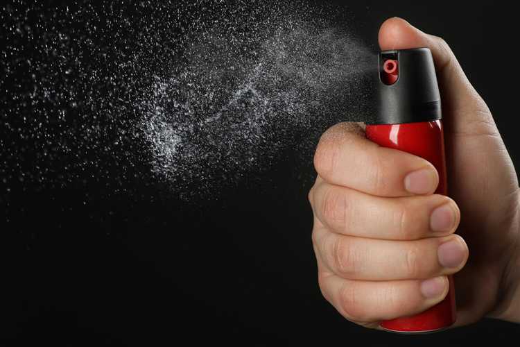 Что будет за использование перцового баллончика