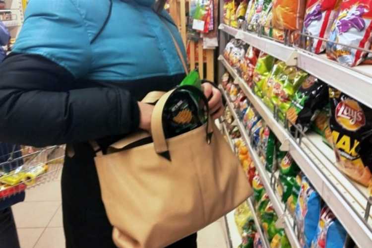 Какие меры предпринимает охрана магазина при подозрении в краже