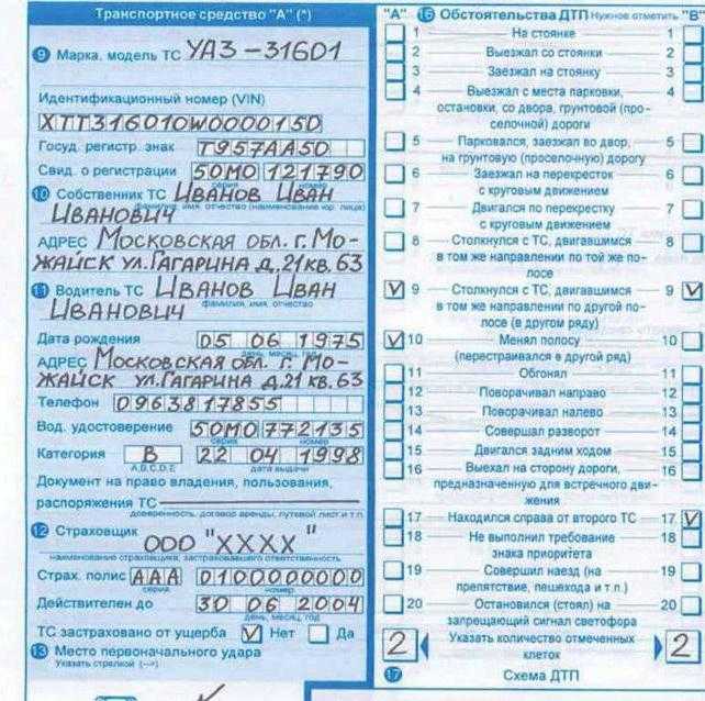 Порядок обращения в страховую компанию при обнаружении ошибок в европротоколе