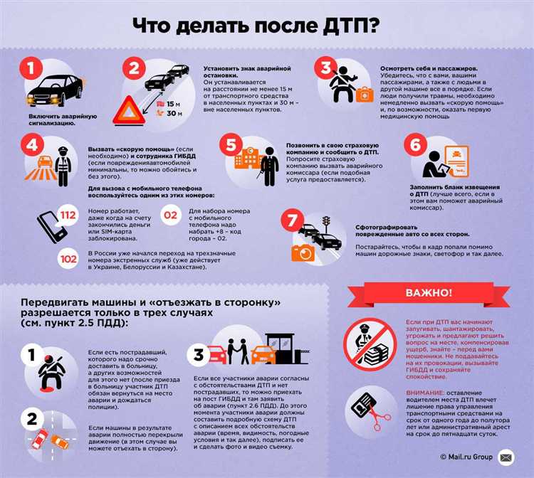 Когда и как вызывать полицию при ДТП без вашей вины