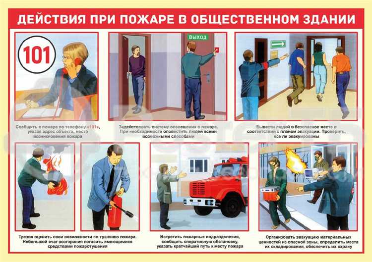 Какие действия запрещены при пожаре на предприятии