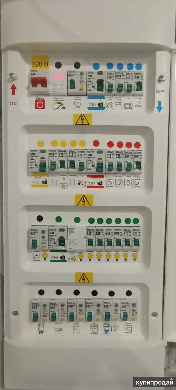 Назначение и размещение УЗО и дифференциальных автоматов