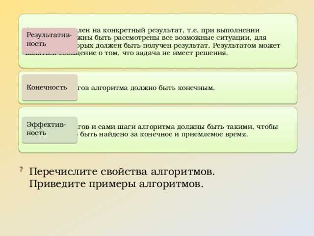 Что может являться результатом работы Что может являться результатом работы