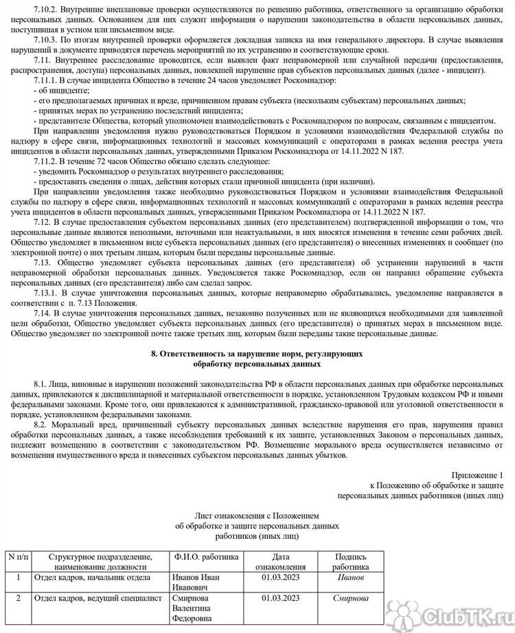 Какие типовые документы содержат персональные данные в СДО