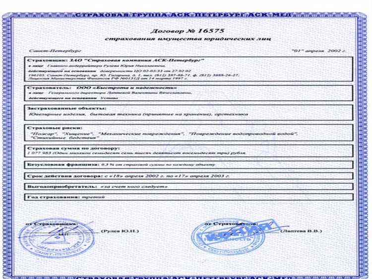 Страхование прав на интеллектуальную собственность и нематериальные активы