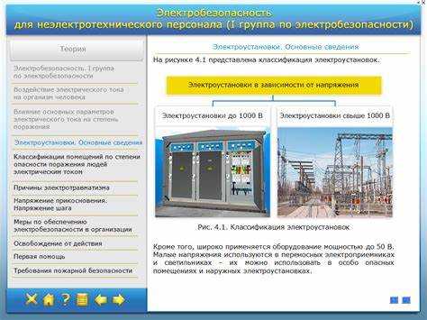 Какие действия предписаны при аварийных ситуациях с поражением током