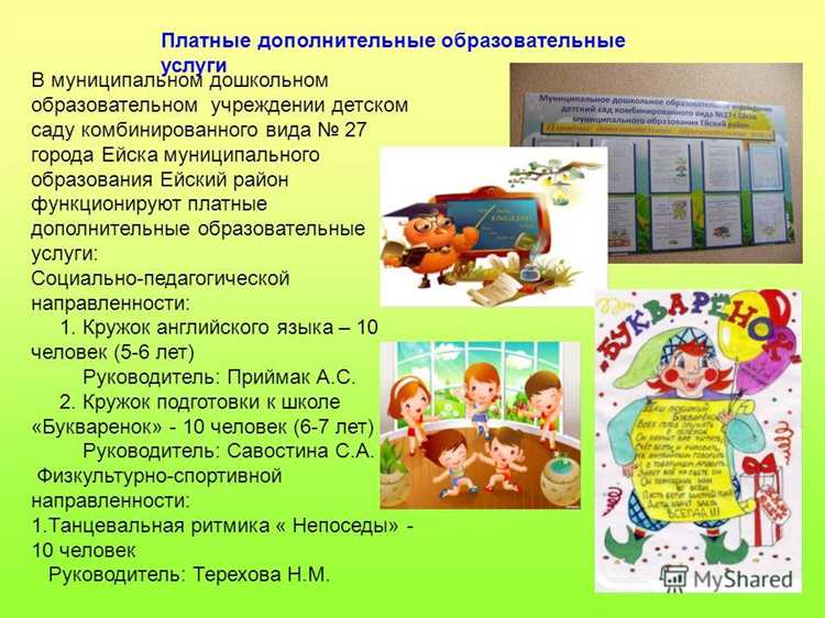 Какие элементы включаются в основную образовательную программу