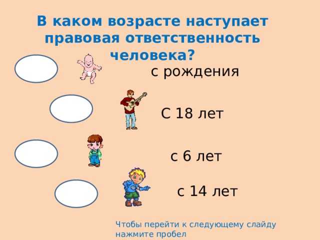 Ответственность подростков за имущественный ущерб