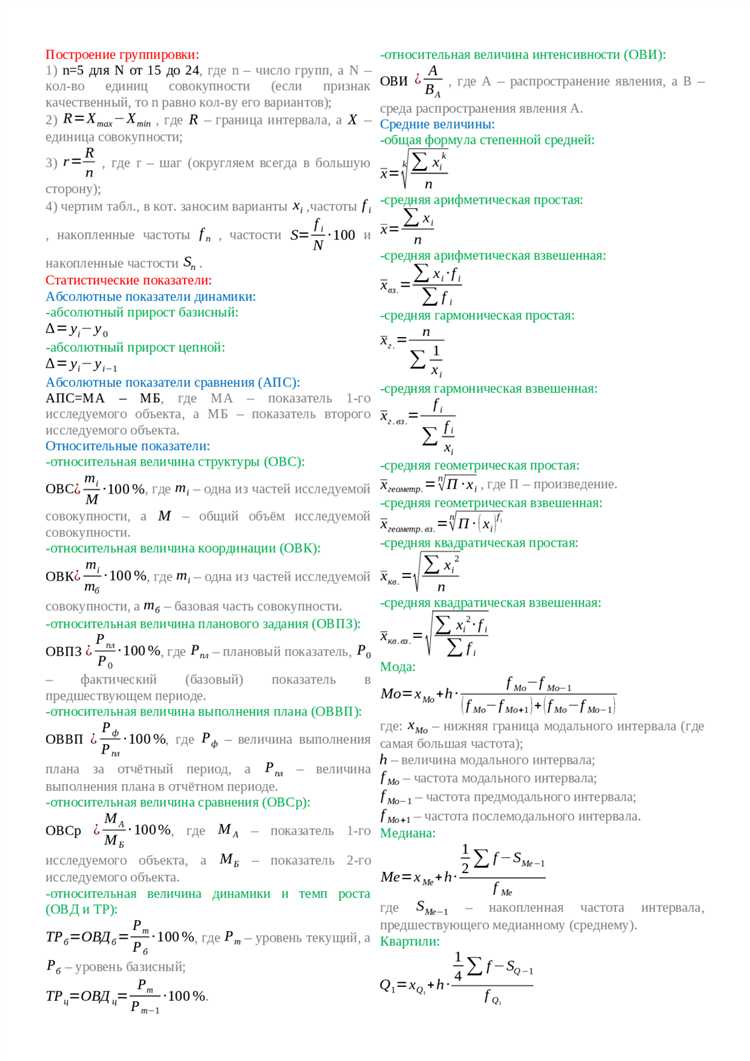 Порядок расположения данных в таблице отчетности