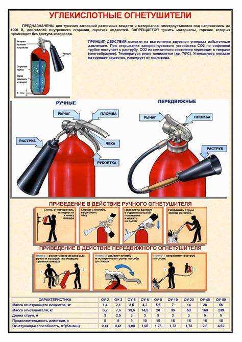 Перед использованием огнетушителя необходимо убедиться в его исправности. Нельзя применять устройство с повреждённым корпусом, сорванной пломбой или истёкшим сроком годности. Использование такого оборудования может привести к неэффективному тушению и создать угрозу безопасности.
