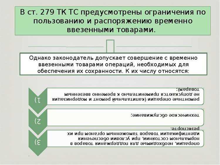 Ограничение действия процедуры переработки на таможенной территории