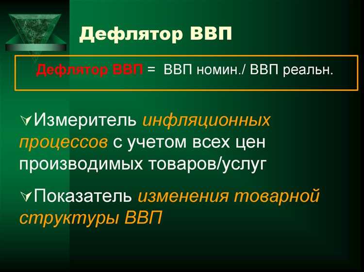 Какие показатели участвуют в дефлятировании и откуда берутся данные