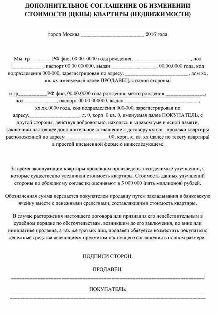 Какие реквизиты и подписи обязательны для юридической силы допсоглашения
