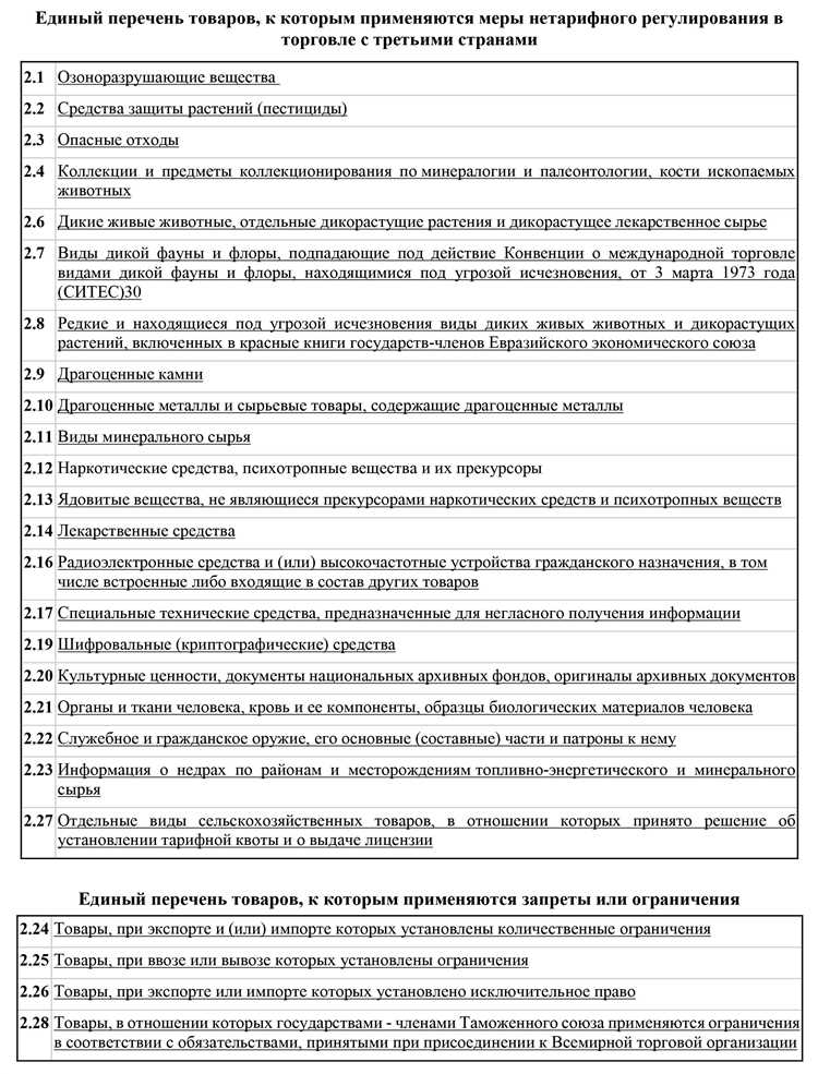 Особенности классификации товаров по кодам ТН ВЭД для целей регулирования
