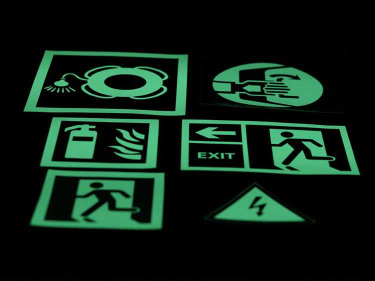 Требования к противопожарным системам без фотолюминесцентной маркировки