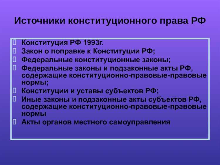 Примеры применения ФКЗ и ФЗ в конституционно-правовых спорах