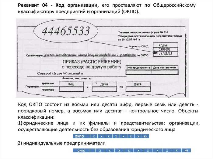 Как использовать данные ЕГРЮЛ для определения формы ОКУД