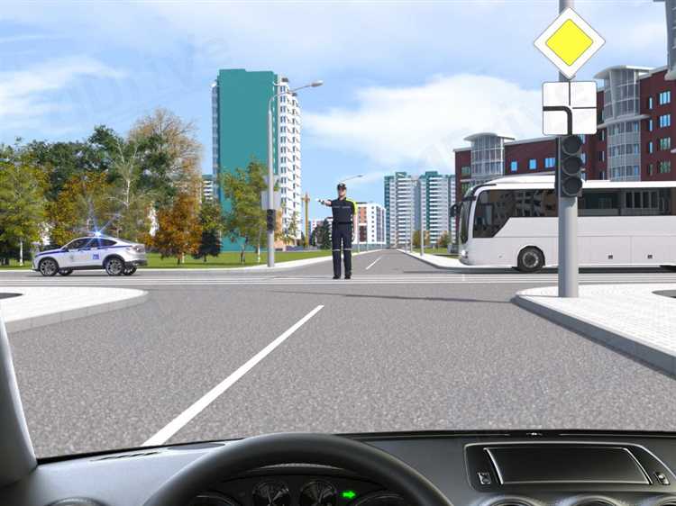 Из какой полосы разрешено выехать на данный перекресток