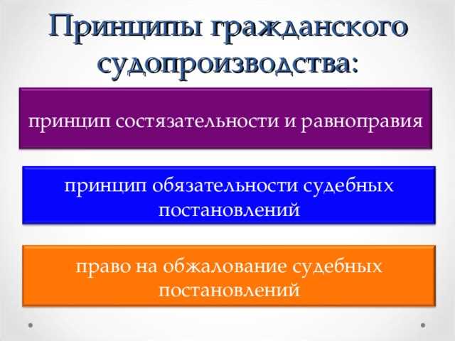 Особенности применения принципа состязательности в гражданских и уголовных делах
