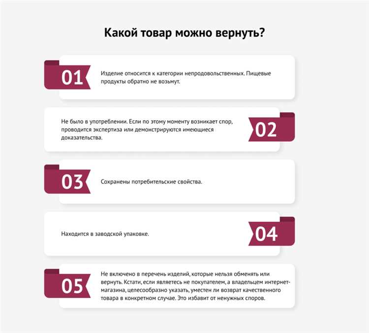 Какие условия возврата предусмотрены законом для онлайн-покупок