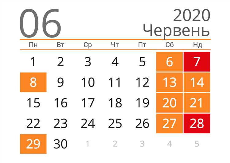 Влияние календаря июня 2020 на зарплату и табель учёта