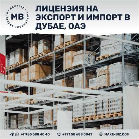 Роль Министерства промышленности и торговли в лицензировании ВЭД