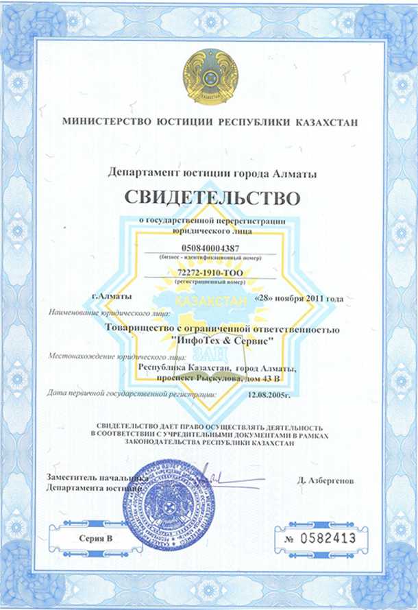 Перечень обязательных документов для подтверждения юридического статуса корпорации