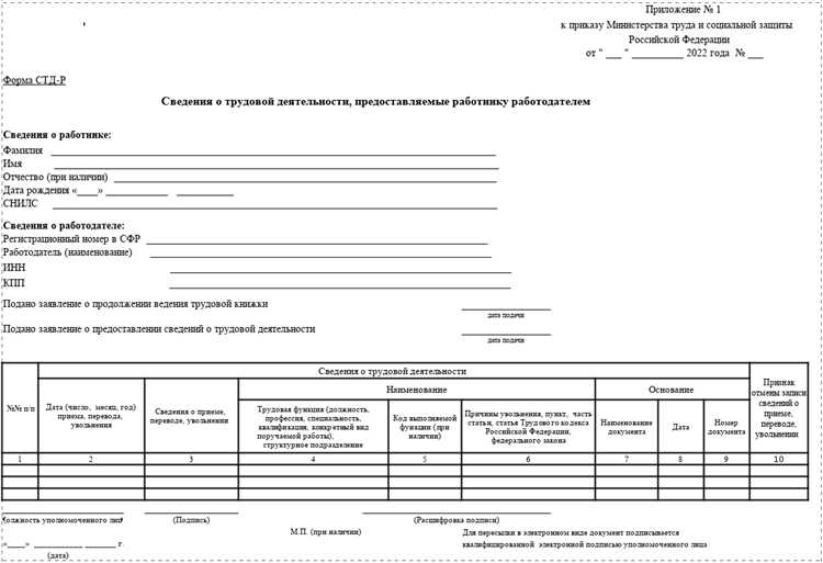 Когда и зачем требуется предоставление формы СТД СФР