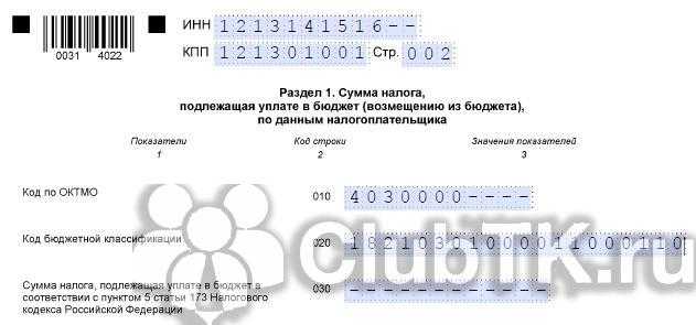 Типичные ошибки при заполнении строки 090