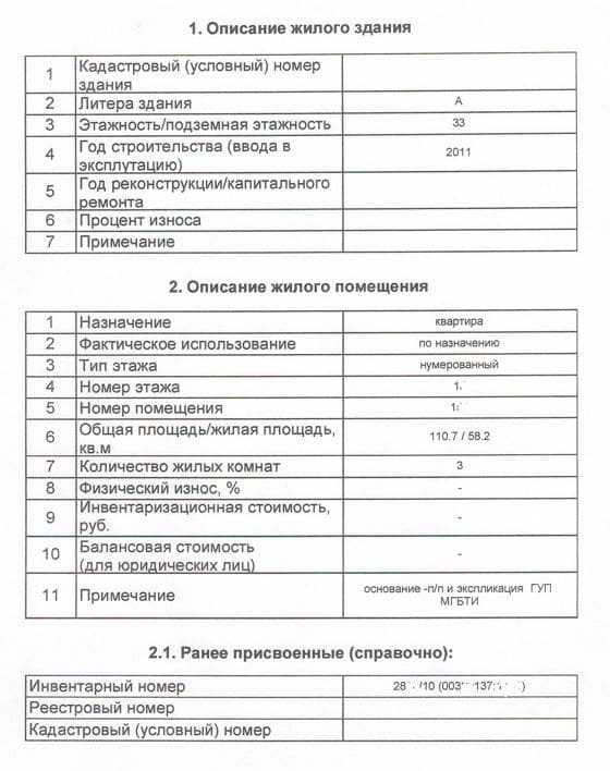 Как подать запрос в БТИ для получения техпаспорта