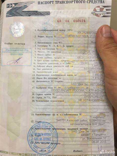 Тип транспортного средства при покупке авто с пробегом