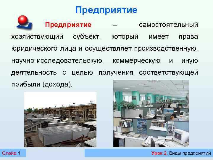 Как тип хозяйствующего субъекта влияет на ведение бухгалтерского учета