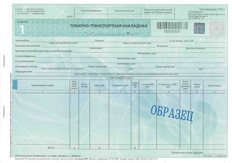 Основные функции и задачи документа ТН