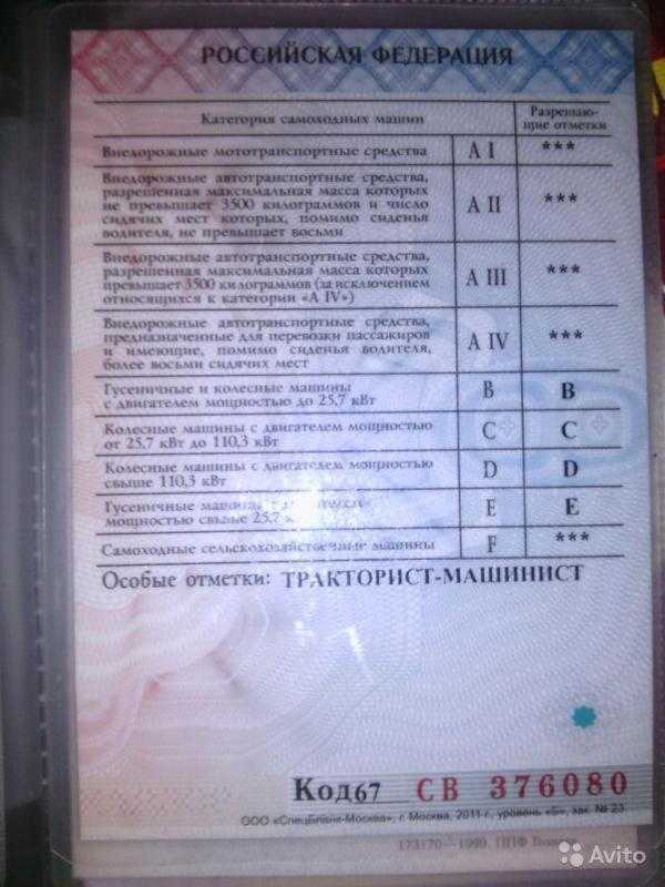Правила эксплуатации машин с категорией С в различных отраслях