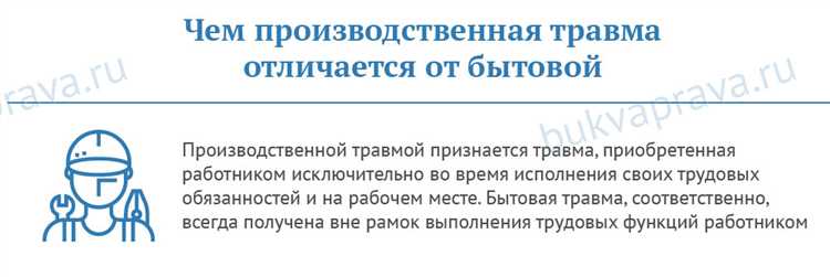 Какие выплаты положены работнику при производственной травме