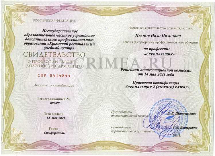 Как часто нужно проходить обучение для продления удостоверения стропальщика?