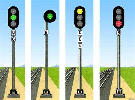 Отличия маневровых и маршрутных светофоров на станции