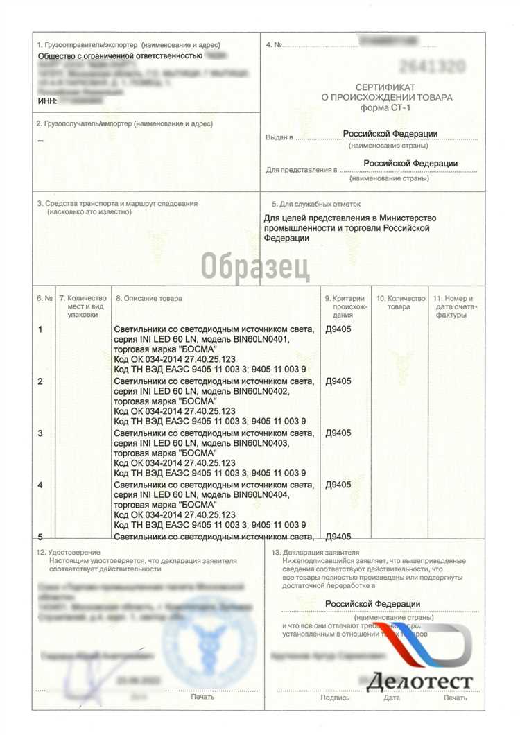 Зачем нужен сертификат происхождения товара