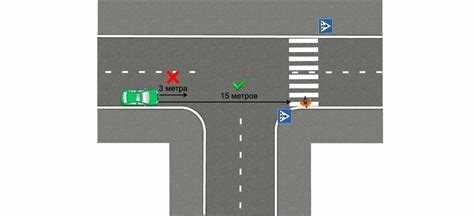 Зона пешеходного перехода сколько метров от зебры