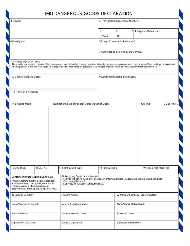 Кто обязан оформлять Imo декларацию и когда это требуется